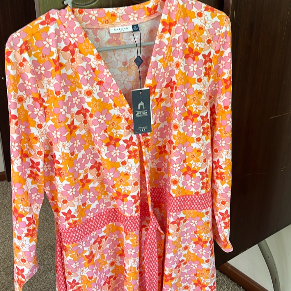 Dress 50 UPF Surfside Beach Tassel Wrap Romper